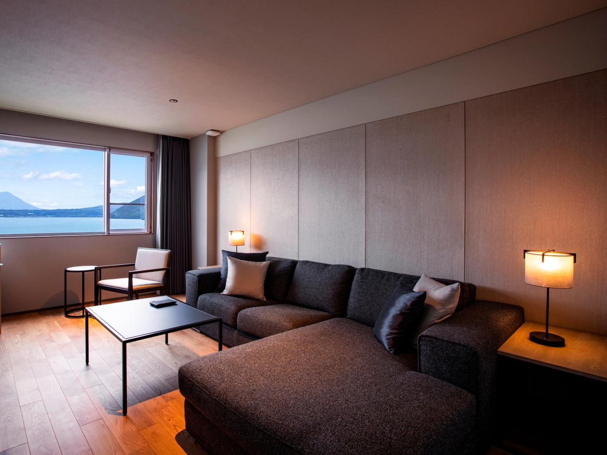 The Lake View Toya Nonokaze Resort Toyako Exterior foto